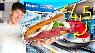 Cosa MANGIARE mentre aspetti il TRENO a Napoli Centrale [upl. by Ioves]