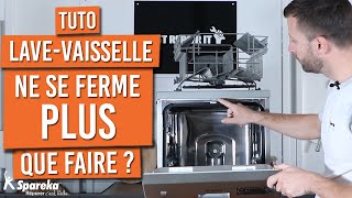 Comment réparer une porte de lave vaisselle qui ne se ferme plus [upl. by Gambrill]