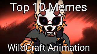 Top 10 WildCraft Animation Meme 1 [upl. by Eltsirhc]