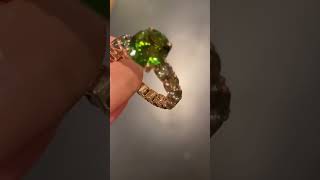 A Perfect Match Green Tourmaline amp Marriage Sapphires [upl. by Conrado]