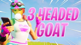 Fortnite Montage  quot3 HEADED GOATquot Lil Durk Lil Baby Polo G [upl. by Bride]