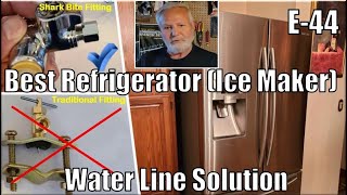 Refrigerator Water Line Installation [upl. by Ytteb592]