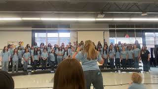 What Was I Made For  Nimitz Middle School Choir  2024 [upl. by Gunthar23]