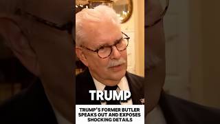 Trumps former butler speaks out and spills the tea on Trump trump [upl. by Ferrel]