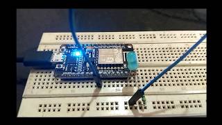 Controlling LED using ESP8266 as Web Server  IoT Projecct [upl. by Relyk]