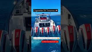 Incredible 6 Engine Center Console  Cigarette 59 Tirranna shorts [upl. by Naelcm]