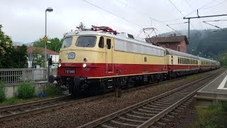 AKE Rheingold mit E10 1309 und Schaltwerk in Mettlach [upl. by Ahseniuq]