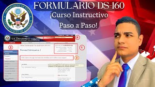 COMO LLENAR EL FORMULARIO DS160 SIN AYUDA  By Will Rodríguez Actualizado 2024 [upl. by Annawoj417]