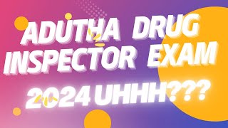 Drug Inspector Exam 2024When is drug inspector in Tamilnadu 20242025 [upl. by Beebe]