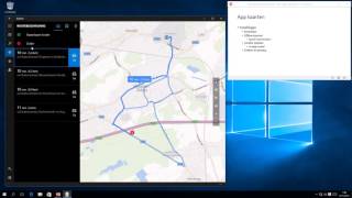 15 windows 10 apps  app kaarten  offline kaart gebruiken [upl. by Dj899]