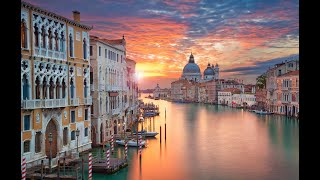 ItalyVenice Exploring the Floating City from Above in Stunning Drone Footage [upl. by Naga]