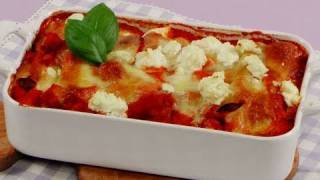 Rezept Cannelloni  mit Hackfleisch und Chili in KürbisTomatenSoße [upl. by Ogren]