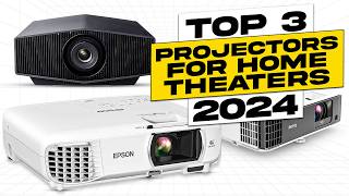 Top 3 BEST Projector for Home Theater 2024 [upl. by Aramoix]