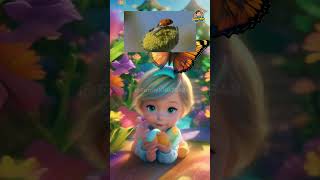 Butterfly Song for Kids Fun Learning Songs for Children funnykids butterfly viralvideo shorts [upl. by Berlauda644]