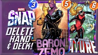 BARON ZEMO amp STATURE DiscardMill  Marvel Snap Deck [upl. by Burkley]