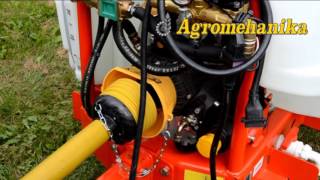 Mist blower Air blast sprayer AGP 1000 ENU [upl. by Hayman]