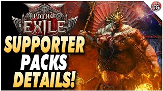 Path Of Exile 2 NEW Supporter Pack Information [upl. by Anelliw]