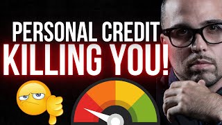 WHY your PERSONAL CREDIT is STOPPING YOU from GETTING BUSINESS FUNDING [upl. by Ahsinrad]