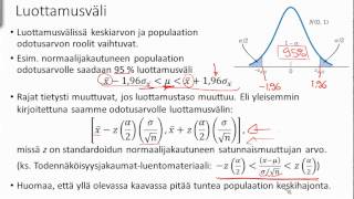Tilastotiede  luentonauhoitukset  tilastollinen testausperusteet 260314 [upl. by Nodle]