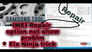 Z3x Samsung Tool Pro imei repair option not showIMEI Option Enable Ninja Trick 200fix solve easily [upl. by Sukul32]