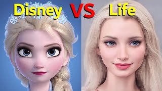 Realistic versions of Disney characters  Cartoon VS Life [upl. by Nuhsal392]