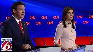 DeSantis Haley debate days before Iowa caucus [upl. by Ann-Marie]