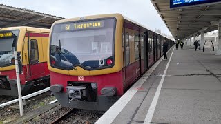 SBahn Berlin Mitfahrt von Ahrensfelde bis Tiergarten in der BR 481 auf der S7 [upl. by Evetta]