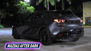 2024 Mazda 3 Hatch Turbo  Night Drive Review [upl. by Aikit512]