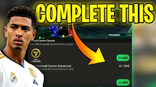 How To Complete FC MOBILE FOOTBALL CENTRE Quests EASILY [upl. by Olumor338]