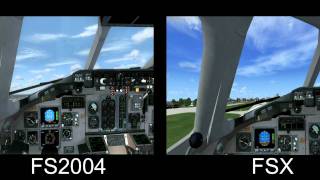 MD80 FSX vs FS2004 [upl. by Luciano]