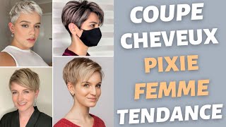 COUPE DE CHEVEUX PIXIE 2023 TENDANCE  ANNE BLANC [upl. by Aveer210]