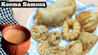 Beef Keema Samosa  Mince Samosa Filling Recipe  Folding Technique For Samosa YummyTraditional100 [upl. by Allecram349]