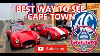 THE BEST WAY TO SEE CAPETOWNFROM A AC COBRA [upl. by Bakemeier587]