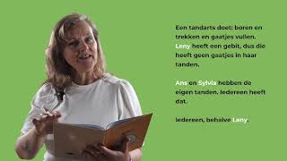 Voorleesvideo van prentenboek Op bezoek bij de tandarts [upl. by Radloff18]