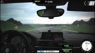 Vallelunga M2C turni wet drifting school  Petrux Power [upl. by Isbel]