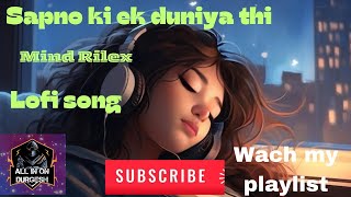 Sapno ki Duniya thi Mind Rilex Lofi Song 2024 [upl. by Plossl]