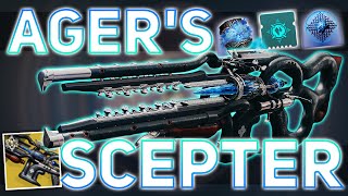 Agers Scepter Exotic Review The First Stasis Trace Rifle  Destiny 2 Season of the Lost [upl. by Telimay]