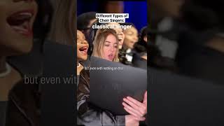 Different types of choir singers  Whatsapp status  lyrics Differenttypesofchoirsingerssong [upl. by Znarf]