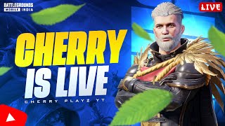 BGMI LIVE Classic Game play ❤️join with Cherry is Live 🥰 Road to 2k❤️❤️❤️ [upl. by Dacey]