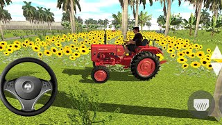 Mahindra tractor wala game  tractor driving 3D gameplay video Android gameplay video [upl. by Zebapda]