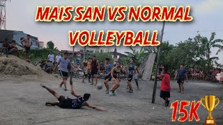 Mais Mais vs Normal Volleyball BERDALONYOKJUSTINEROBERT amp IGE [upl. by Dinesh981]