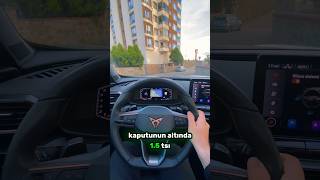 Cupra Formentor’un yakıt tüketimiaraba otomobil cupra formentor yakıttüketimi reklamdeğil [upl. by Sadinoel]