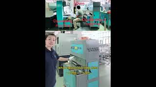 The process of making PVC 3D products Double side heat press molding [upl. by Nnyllaf]