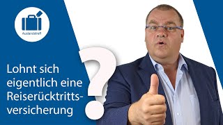 Reiserücktrittsversicherung sinnvoll II Welche Versicherungen lohnen sich überhaupt [upl. by Keil]