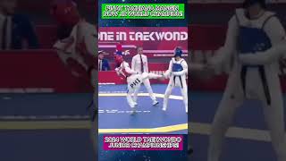 Filipina Taekwondo Jin Tachiana Mangin Wins Gold at 2024 World Junior Championships tachianamangin [upl. by Elatan]