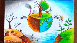 environment day drawing [upl. by Armil]