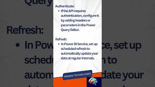 Power BI API Integration I shorts [upl. by Shulman]