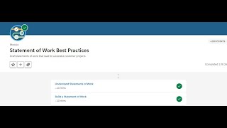 Statement of Work Best Practices  Salesforce Trailhead  Lead to successful customer projects [upl. by Haneekas]