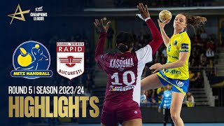 Metz Handball vs CS Rapid Bucuresti  Round 5  EHF Champions League Women 202324 [upl. by Keviv]