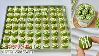 KUE KERING LEBARAN 2024 TERBARU GREEN TEA COOKIES BELUM ADA YG BIKIN [upl. by Yluj]